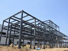 Structural steel fabrication and erection of steel structures